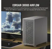 Boitier Corsair iCUE 3000D Airflow Blanc