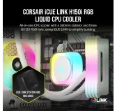 WaterCooling Corsair iCUE LINK H150i RGB Blanc 360mm