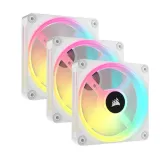 Ventilateur Corsair iCUE LINK QX120 RGB Triple Pack Blanc 120mm