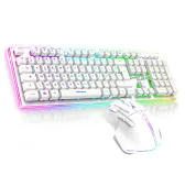 Pack Clavier Souris Spirit of Gamer Ultimate 600 Wireless Blanc