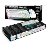 Pack Clavier Souris Spirit of Gamer Ultimate 600 Wireless Blanc