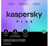 Antivirus Kaspersky Plus 5 Postes 1 An