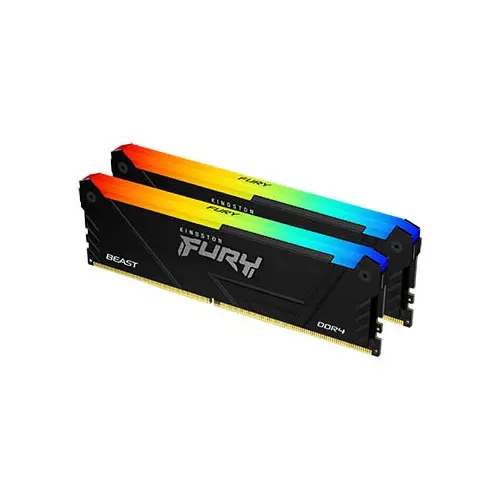 DDR4 Kingston FURY Beast RGB Kit 16Go 2x8Go 3200Mhz CL16