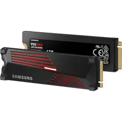 SSD 1To Samsung 990 PRO MZ-V9P1T0CW M.2 avec dissipateur (PC/PS5)