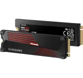 SSD 1To Samsung 990 PRO MZ-V9P1T0CW M.2 avec dissipateur (PC/PS5)