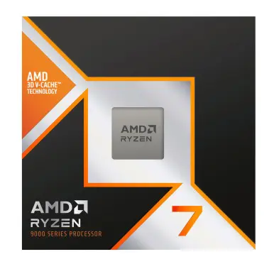 Processeur AMD RYZEN 7 9800X3D 4.7/5.2Ghz 104M 8Core 120W AM5