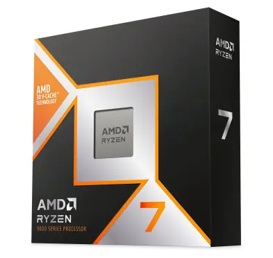 Processeur AMD RYZEN 7 9800X3D 4.7/5.2Ghz 104M 8Core 120W AM5