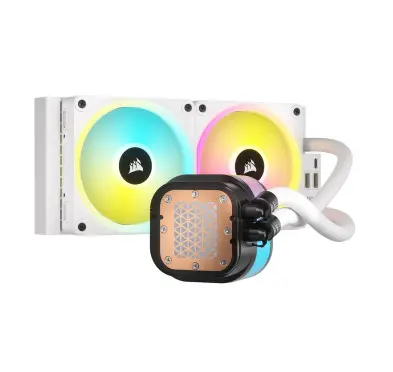 WaterCooling Corsair iCUE LINK H100i RGB Blanc 240mm