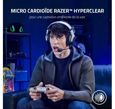 Micro Casque Razer Kaira Blanc for PlayStation PS4/PS5/PC