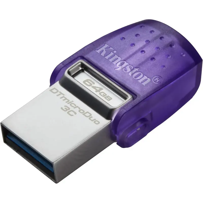 Clé USB 3.0 64Go Kingston DataTraveler microDuo 3C Type A et C