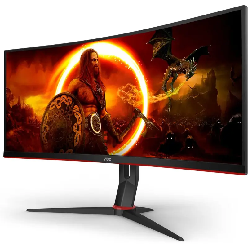 Ecran AOC CU34G2XP/BK  34" 3440 x1440 180Hz 1ms CURVED