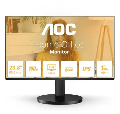 Ecran AOC 24" 24B3HA2 1920x1080 100Hz 1ms HDMI/VGA