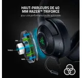 Micro Casque Razer Kraken V3 X USB Noir