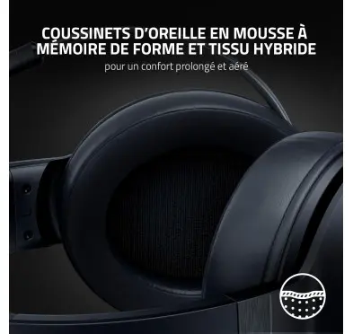 Micro Casque Razer Kraken V3 X USB Noir