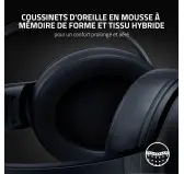 Micro Casque Razer Kraken V3 X USB Noir