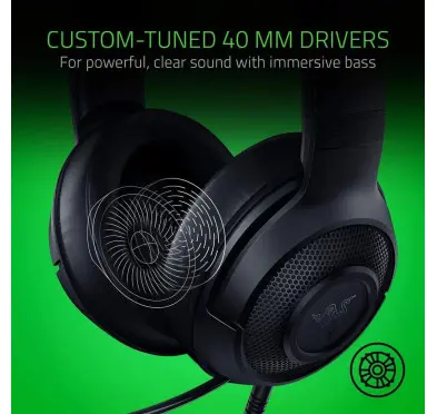 Micro Casque Razer Kraken X Lite Noir