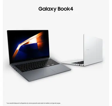 Portable Samsung Galaxy Book4 15.6" i5-120U 16Go SSD 512Go W11P