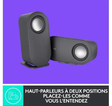 Haut-parleurs Logitech Z407 Kit 2.1 40 Watts RMS Bluetooth