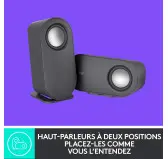 Haut-parleurs Logitech Z407 Kit 2.1 40 Watts RMS Bluetooth