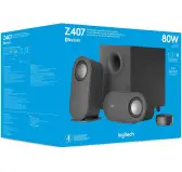 Haut-parleurs Logitech Z407 Kit 2.1 40 Watts RMS Bluetooth