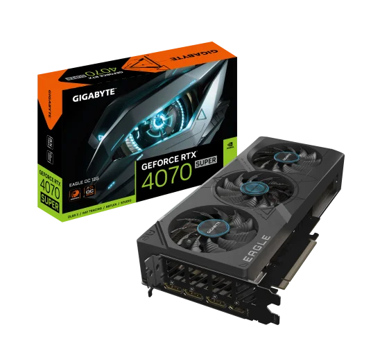 Carte Graphique Gigabyte RTX 4070 SUPER EAGLE OC 12G