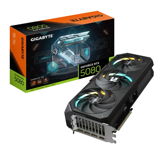 Carte Graphique Gigabyte RTX 5080 GAMING OC 16G