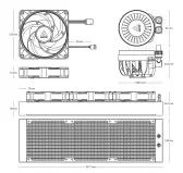 WaterCooling Arctic Liquid Freezer III 360 A-RGB Noir