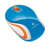 Souris Logitech Wireless Mini Mouse M187 Bleu