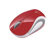 Souris Logitech Wireless Mini Mouse M187 Rouge