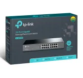 Switch RJ45 TP-Link TL-SG1016D 10/100/1000 Mbps 16 Ports Rackable