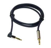 Cable Audio Jack 3.5mm Male/Male coudé 50cm LogiLink CA11050