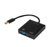 Adaptateur LogiLink UA0234 USB 3.0 - HDMI/VGA 1920x1080