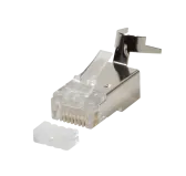 10x connecteur RJ45 C6A/7A/8.1A Blindé LogiLink MP0030