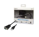 Adaptateur LogiLink AU0048 USB vers DB9 RS232 Mâle