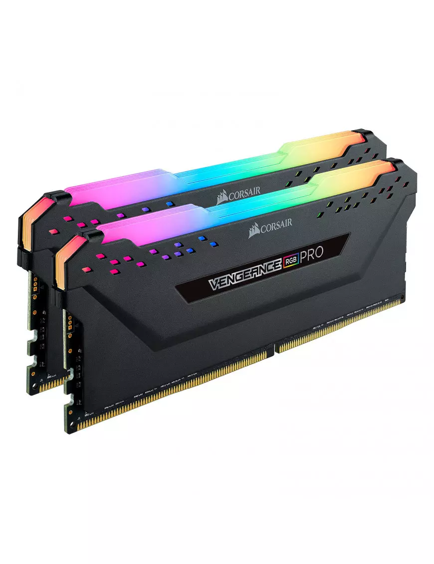 DDR4 Corsair Vengeance RGB PRO Kit 16Go 2x8Go 3200Mhz 1.35V CL16