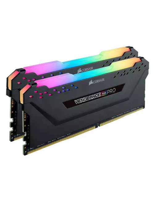 DDR4 Corsair Vengeance RGB PRO Kit 16Go 2x8Go 3200Mhz 1.35V CL16 DDR4_16_CO_1075381 - 1