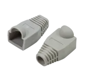 LogiLink Manchon de protection pour connecteur RJ45 MP0063 Gris