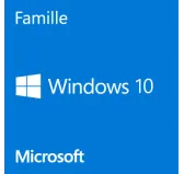 Microsoft Windows 10 Famille 64 Bits OEM 1 PC Fr