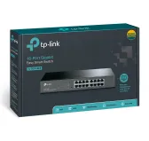 Switch RJ45 TP-Link TL-SG1016DE 10/100/1000 Mbps 16 Ports Rackable